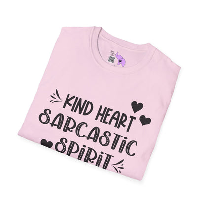 Kind Heart Sarcastic Spirit Adult T-shirt