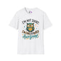 ""I'm Not Short I'm Concentrated Awesome (Owl) Adult T-shirt