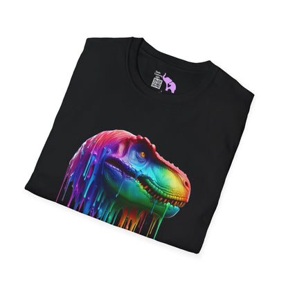 Colorful Dinosaur Adult T-shirt