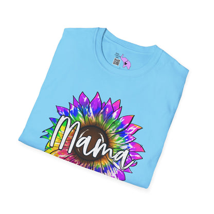 Mama Colorful Sunflower Adult T-shirt