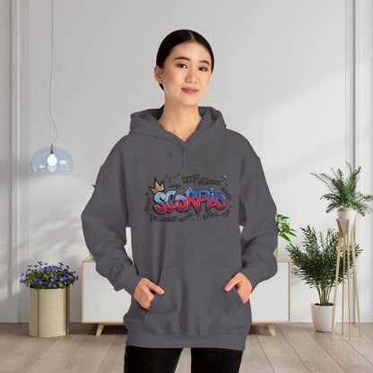 Scorpio Street Art Heavy Blend™ Hooded Sweatshirt