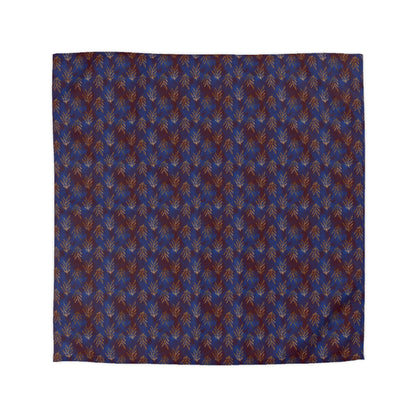 Midnight Gilded Leaves Duvet Bedding Set