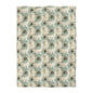 Rustic Teal Daisy Microfiber Duvet Cover