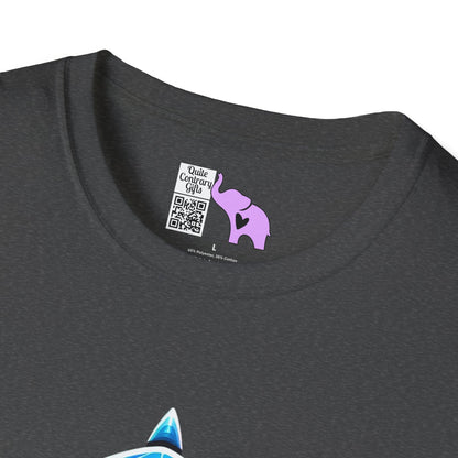 Colorful Shark Adult T-shirt