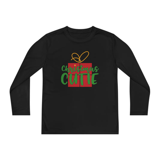 Christmas Cutie Youth Long Sleeve Tee