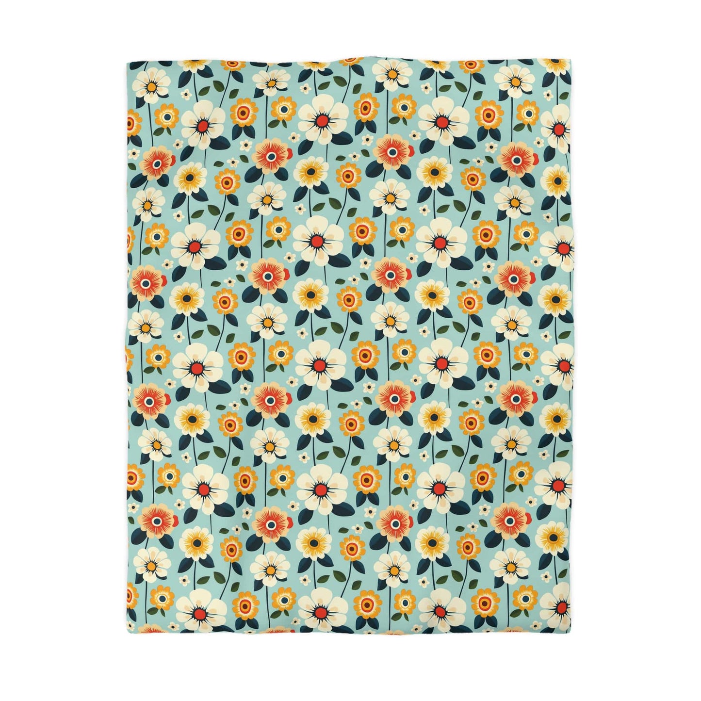 Joy Petals Microfiber Duvet Cover