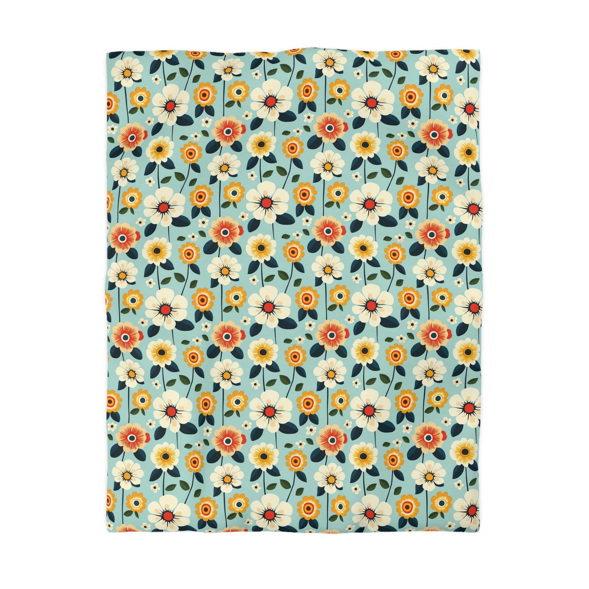 Joy Petals Microfiber Duvet Cover
