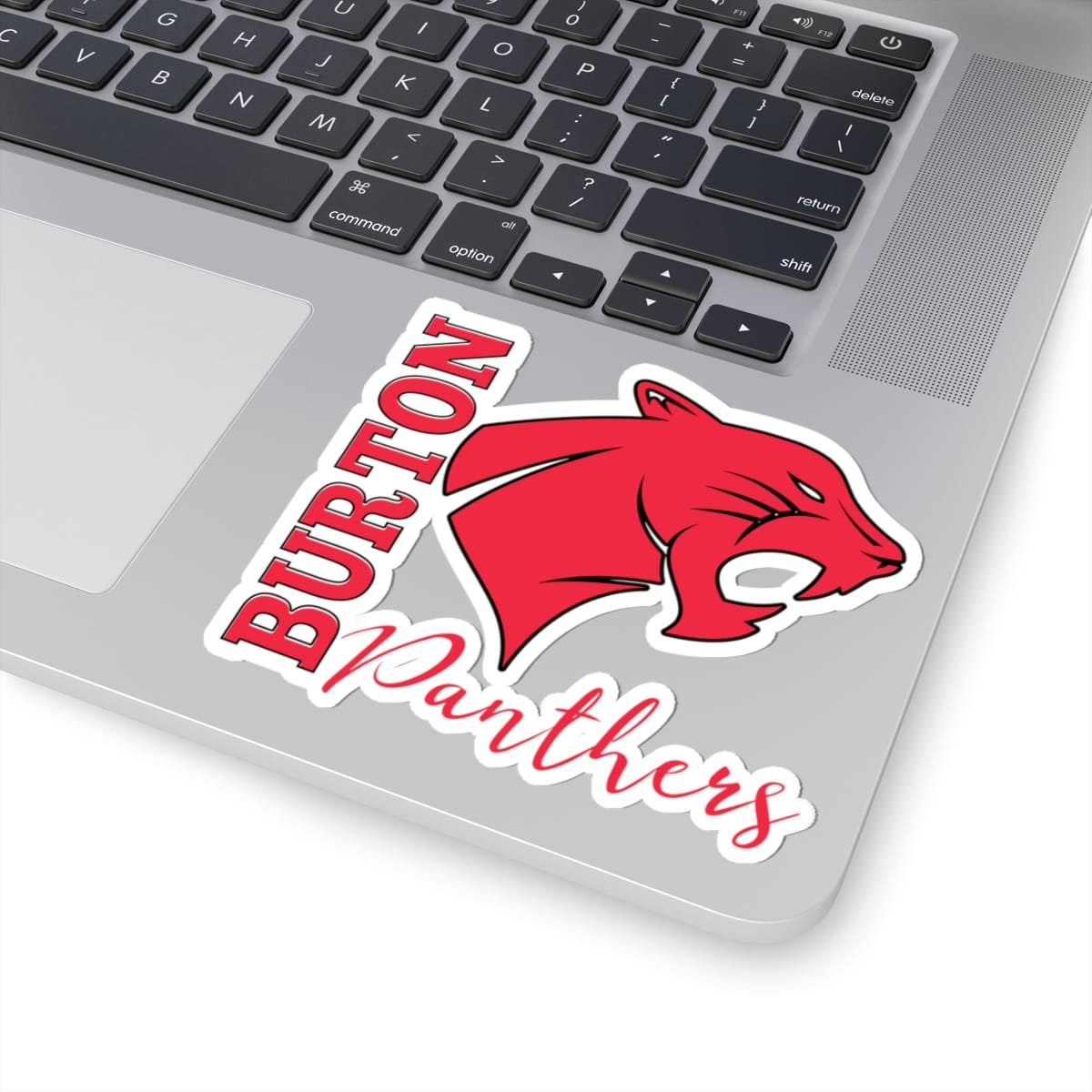 Burton Vertical Fury, Black Kiss-Cut Decal