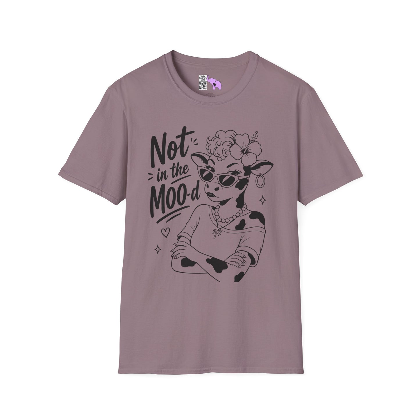 Not in the Moo-d Adult T-shirt