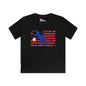 Distressed Patriotic T-Rex Youth Softstyle Tee