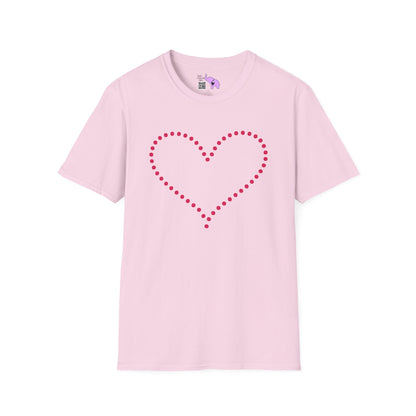 Heart 3 Adult T-shirt