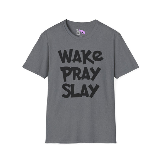 Wake Pray Slay Adult T-shirt