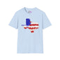 Texas American Tie Dye Flag Adult T-shirt