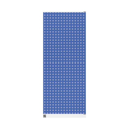 Star of David 4 Hanukkah Wrapping Paper