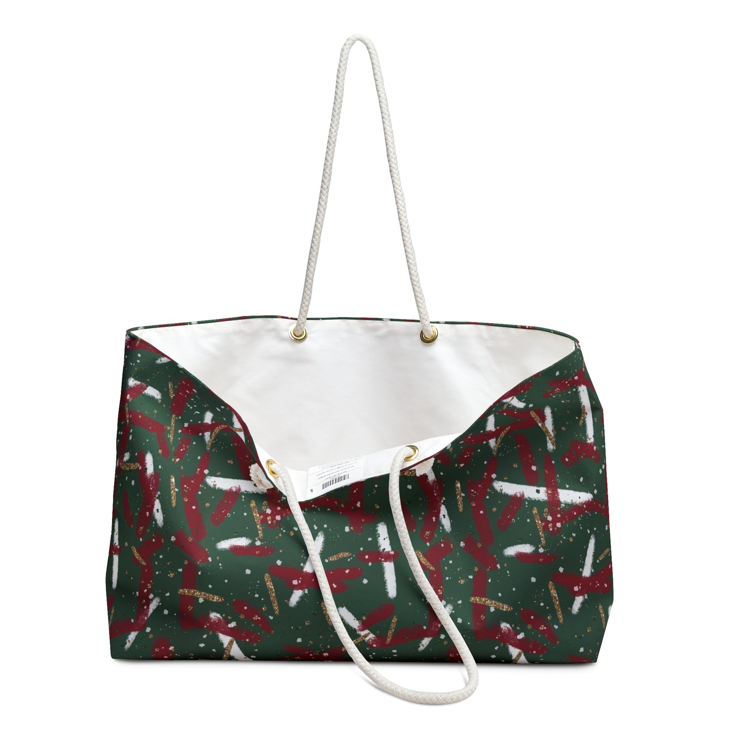 Holiday Brushstrokes Weekender Bag