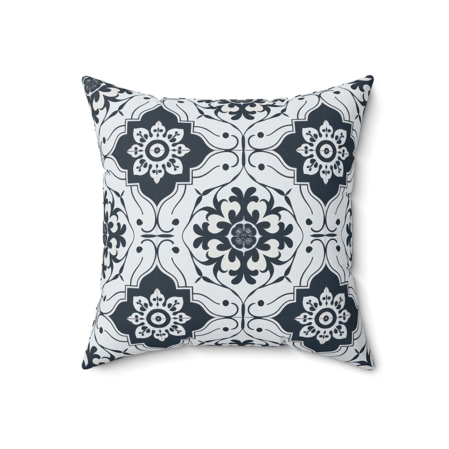 Lisbon Noir Throw Pillow