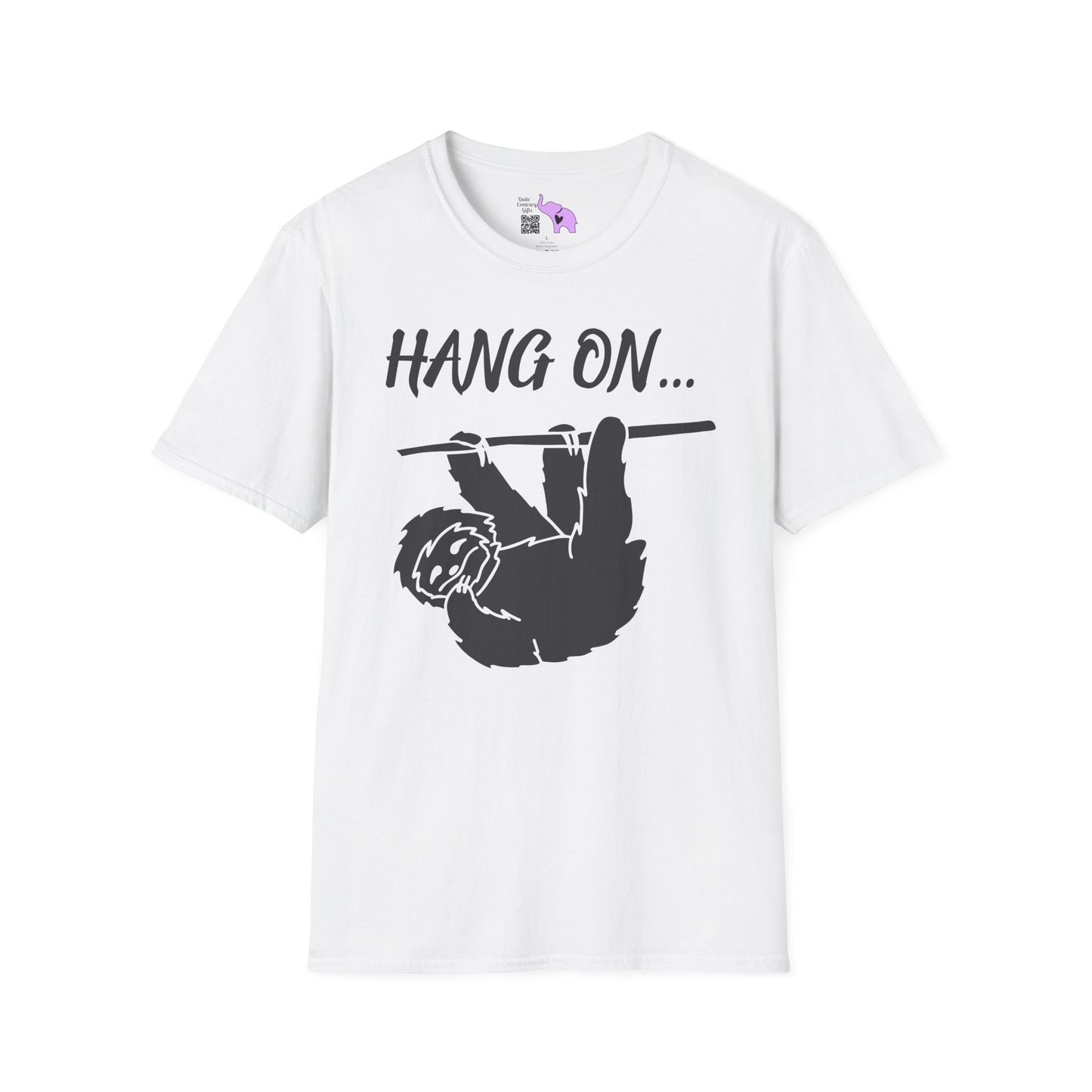 Hang On (Sloth) Adult T-shirt