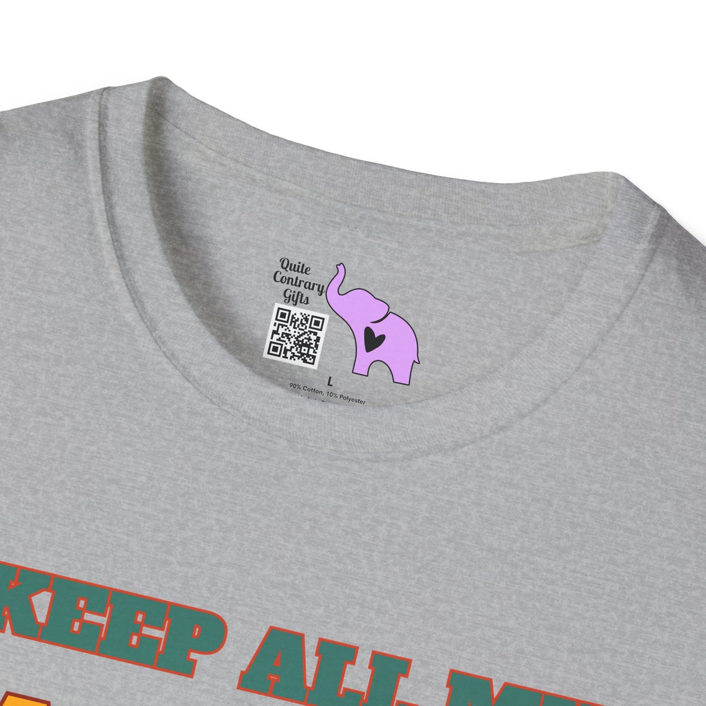 I Keep All My Dad Jokes in a Dad-A-Base Adult T-shirt