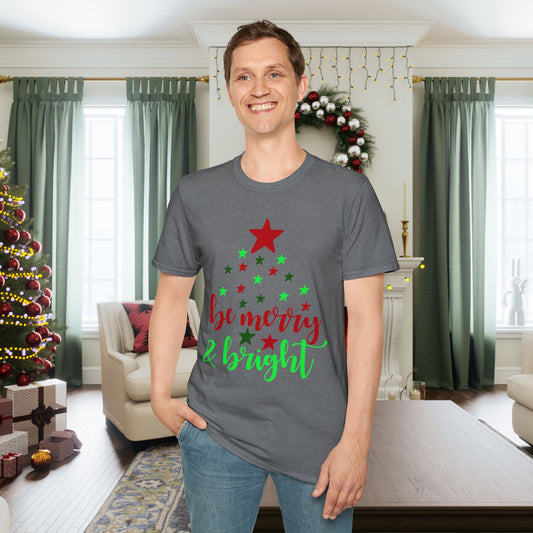 Be Merry & Bright Adult T-shirt