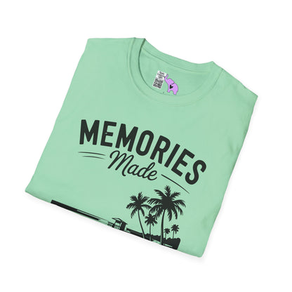 Memories Made at the Beach Last A Lifetime Adult T-shirt