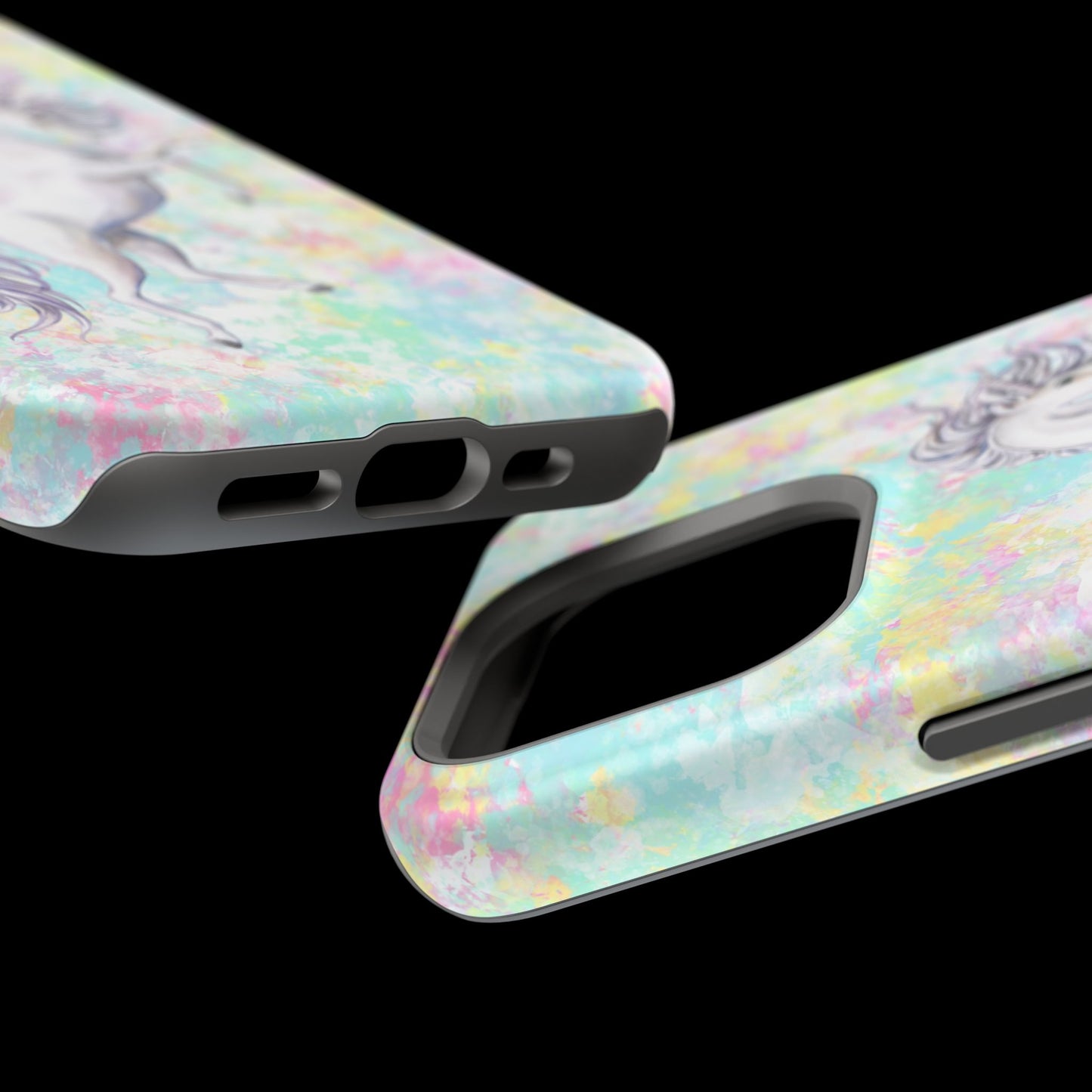 Pastel Pegasus MagSafe® Compatible Tough Case for iPhone