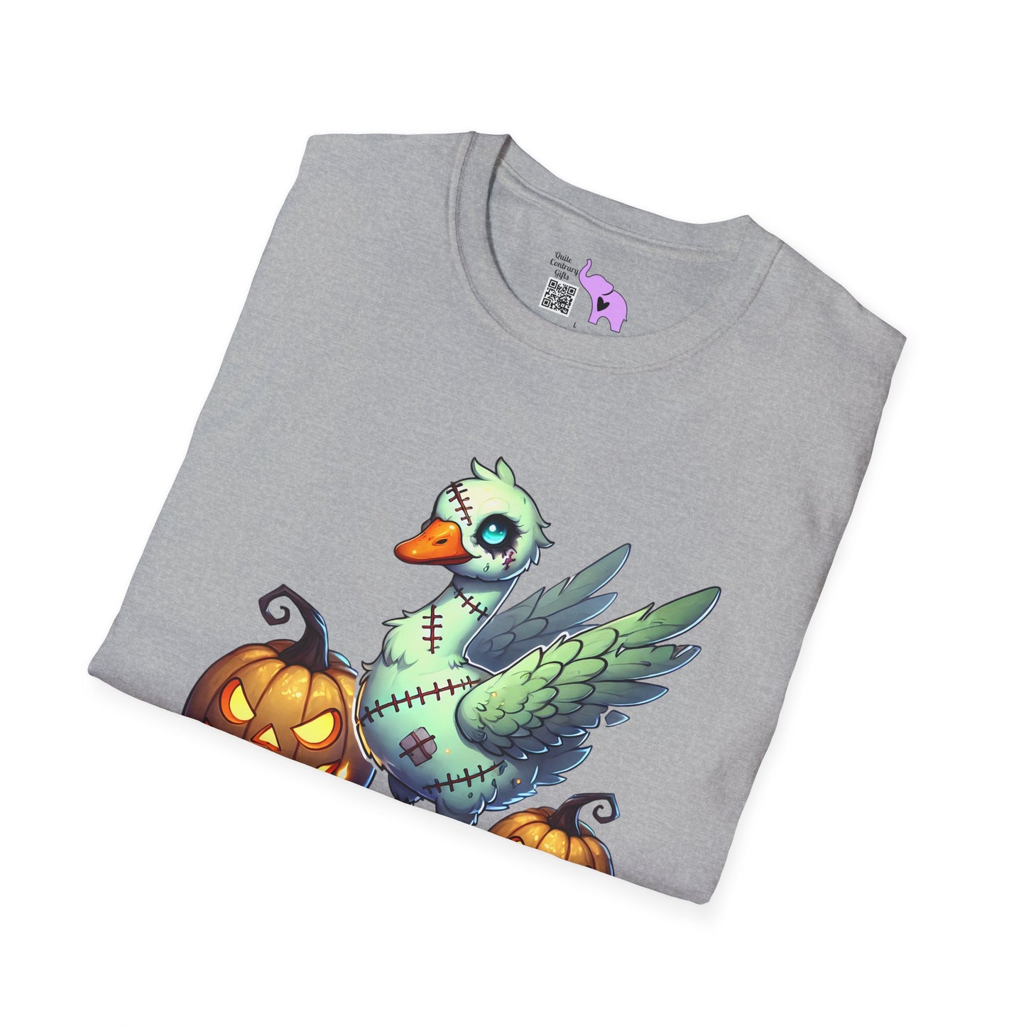 Just A Spooky Goose Adult T-shirt