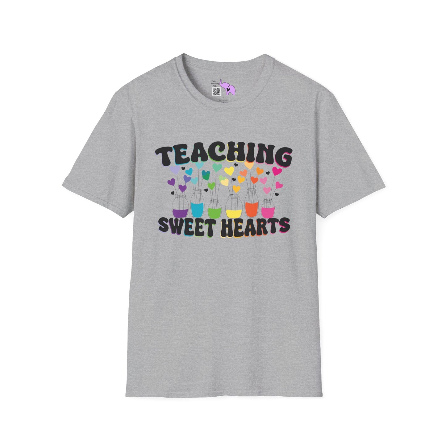 Teaching Sweet Hearts Adult T-shirt