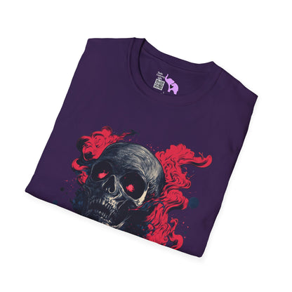 Creepy Skull 2 Adult T-shirt