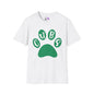 Brenham Cubs Paw Print Adult T-shirt