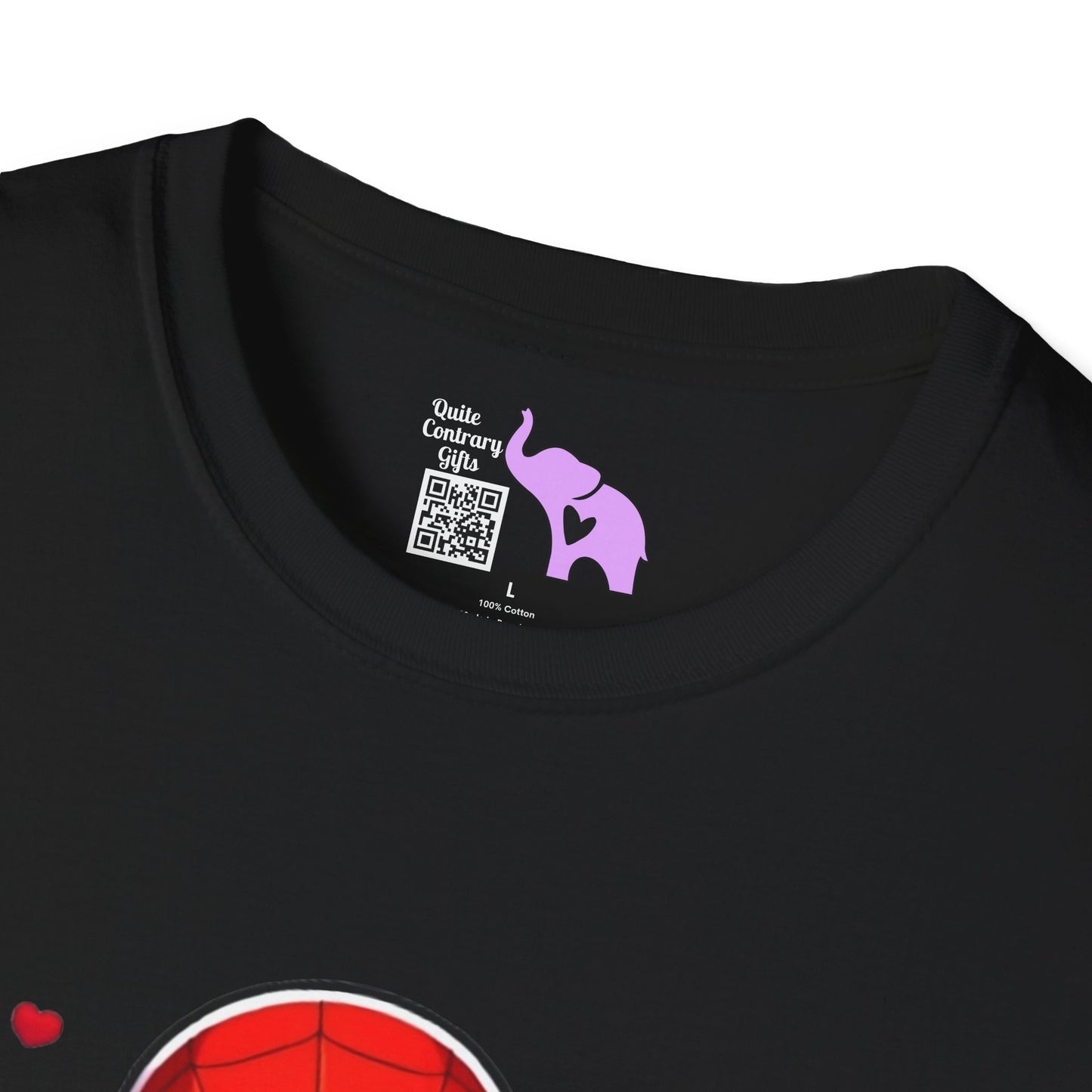 Valentines Spiderman Adult T-shirt