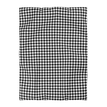 Black & White Balance Microfiber Duvet Cover