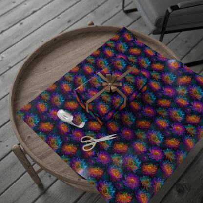 Luminous Lotus Wrapping Paper
