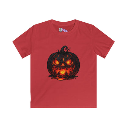 ""Inferno Jack-O’-Lantern Youth Softstyle Tee