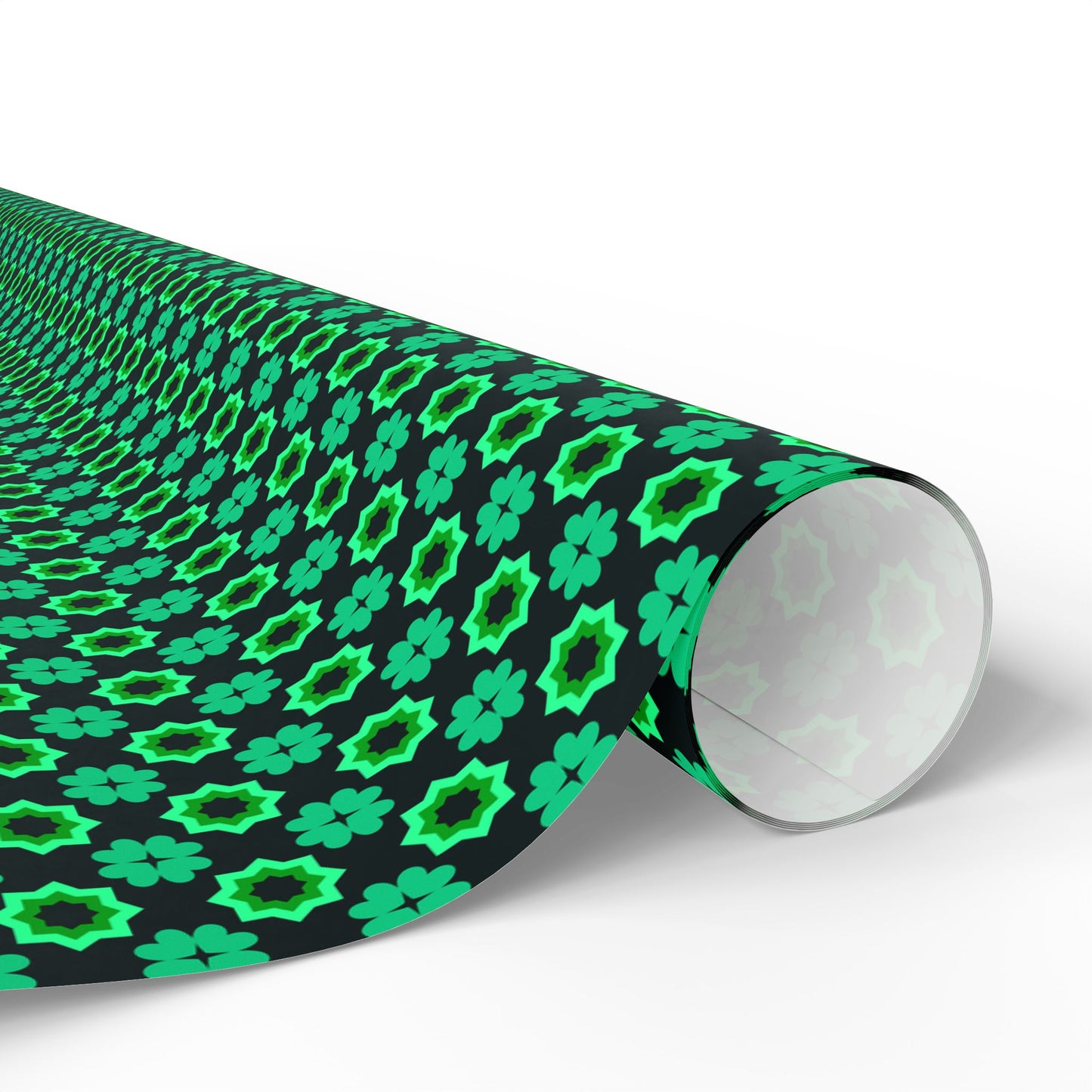 Clover Bloom Burst Wrapping Paper
