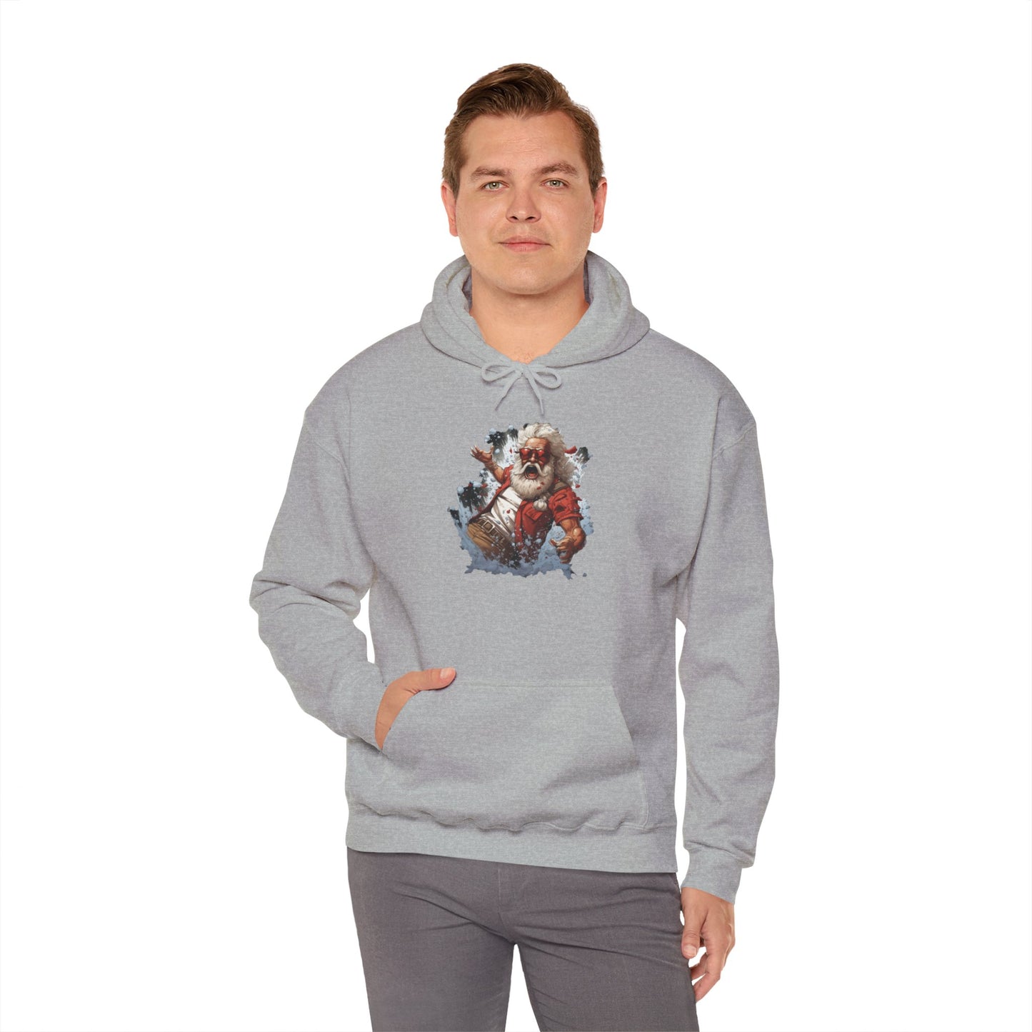 Fun Santa Adult Heavy Blend™ Hooded Sweatshirt