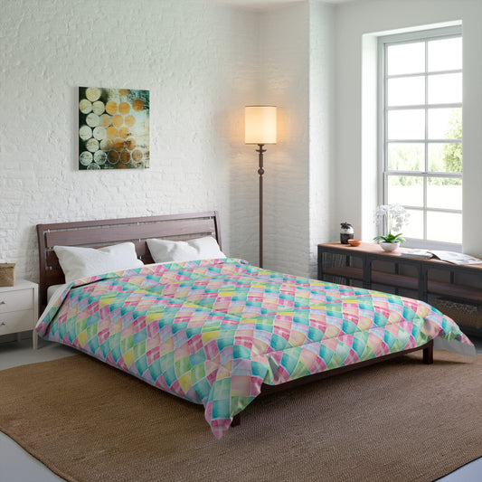 Watercolor Weave Comforter