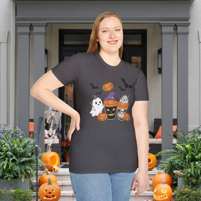 Spooky Latte Adult T-shirt