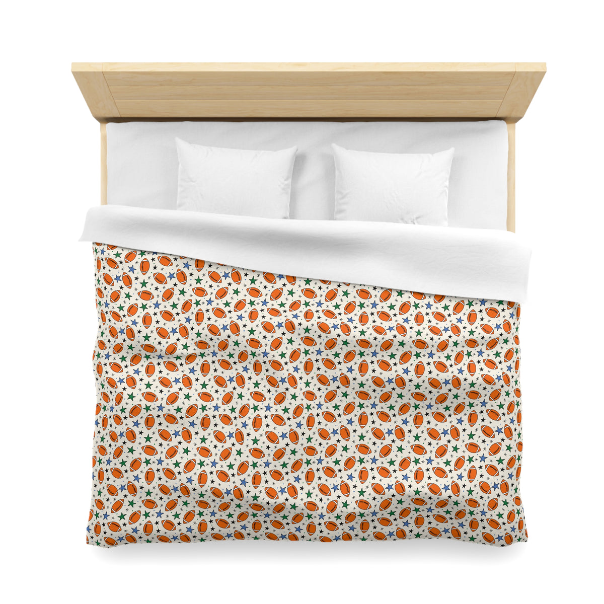 Touchdown Stars Microfiber Duvet Cover