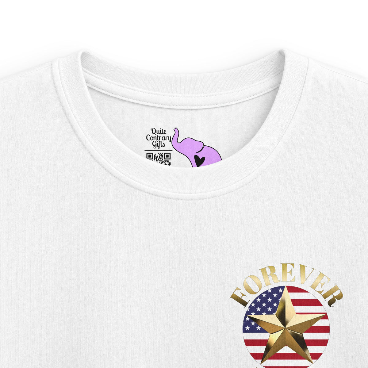 Gold Star Son Forever Proud Youth Softstyle Tee