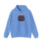 Colorful Skeleton Octopus Heavy Blend™ Hooded Sweatshirt