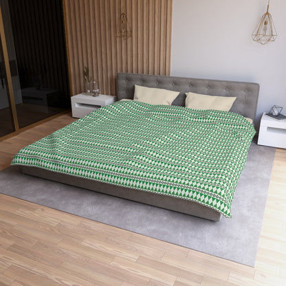 Moss Cairn Stripes Duvet Bedding Set