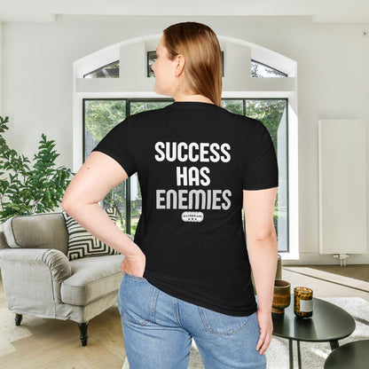 Hatermade Success Has Enemies Adult T-Shirt