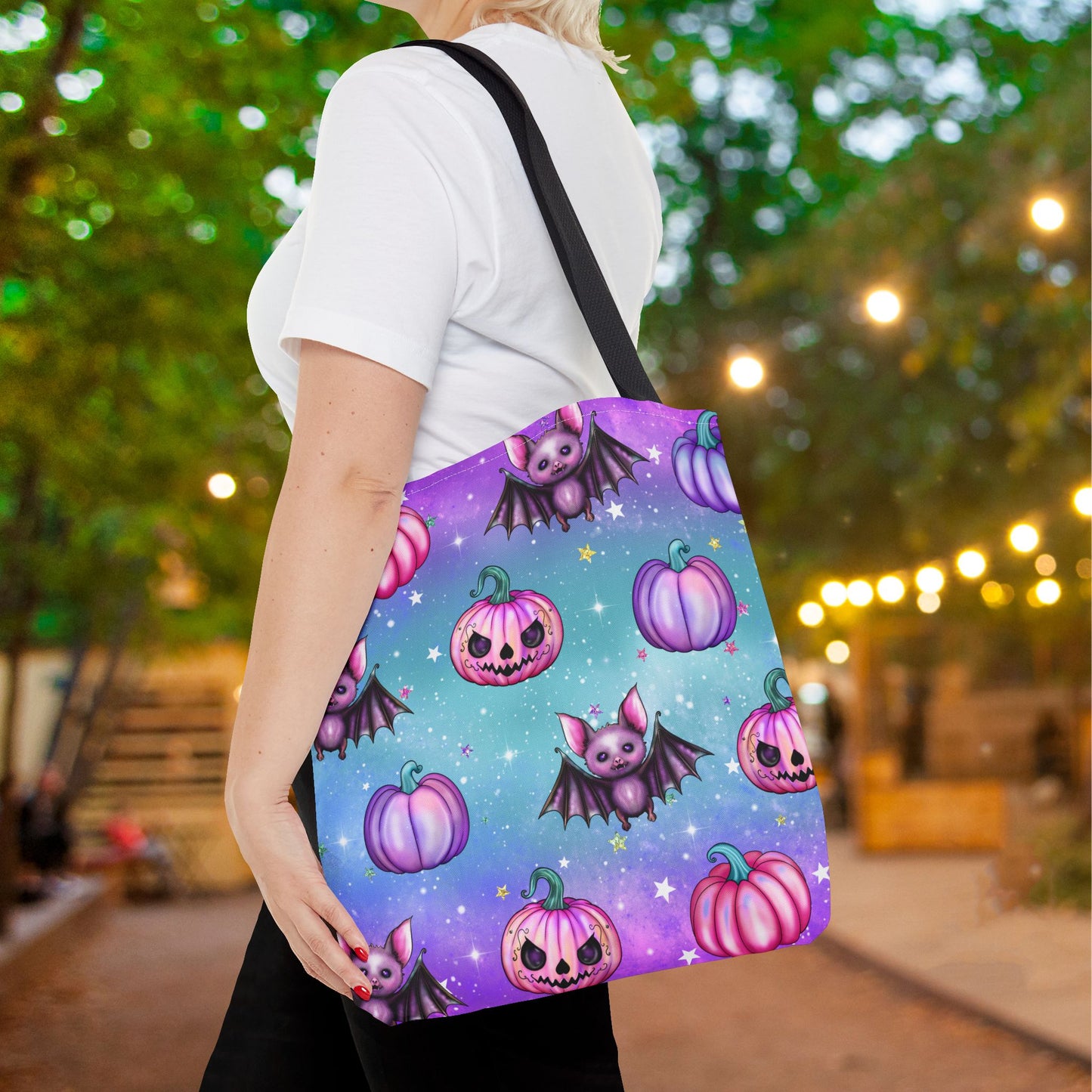Lil' Fright Night Canvas Tote Bag