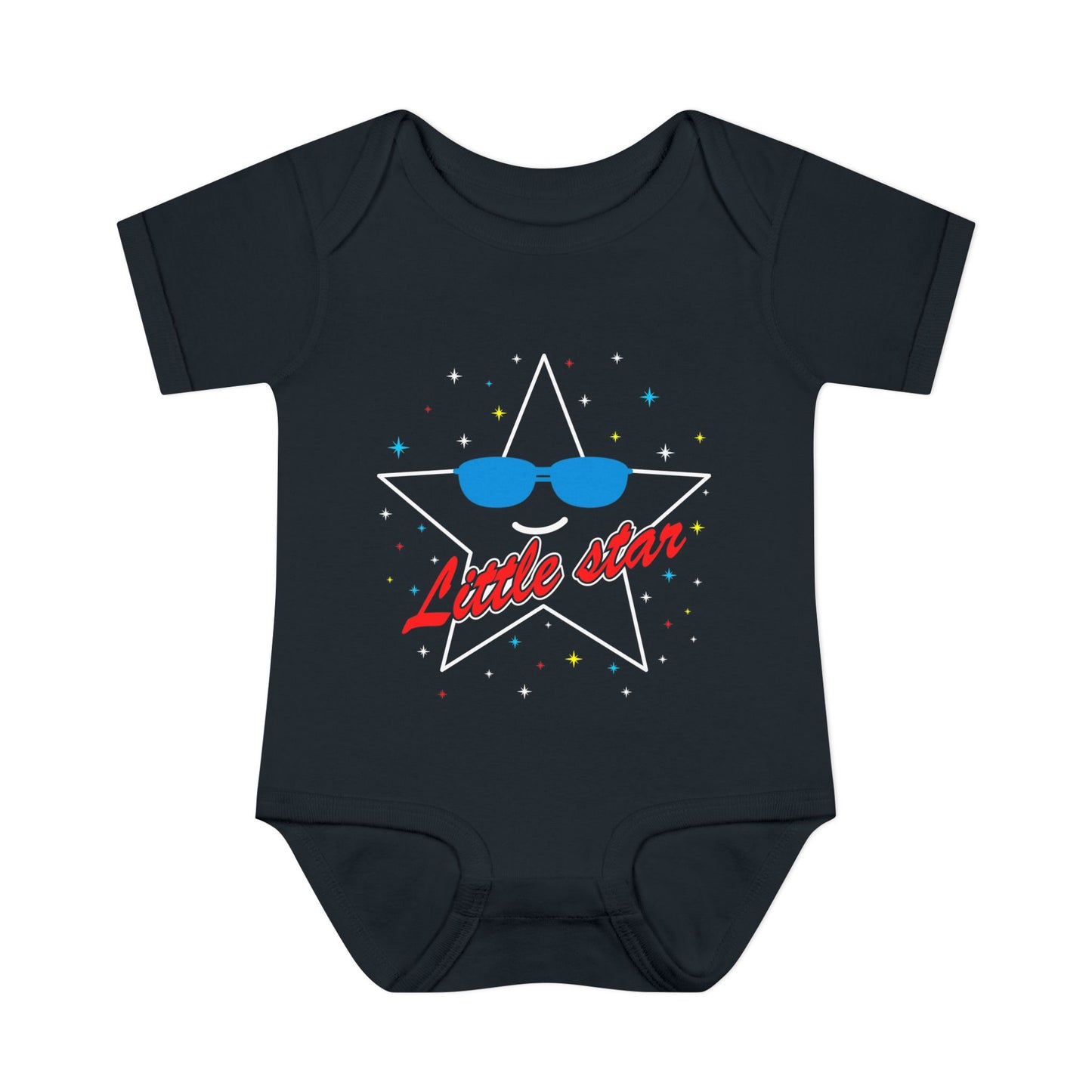 Little Star Infant Baby Rib Bodysuit