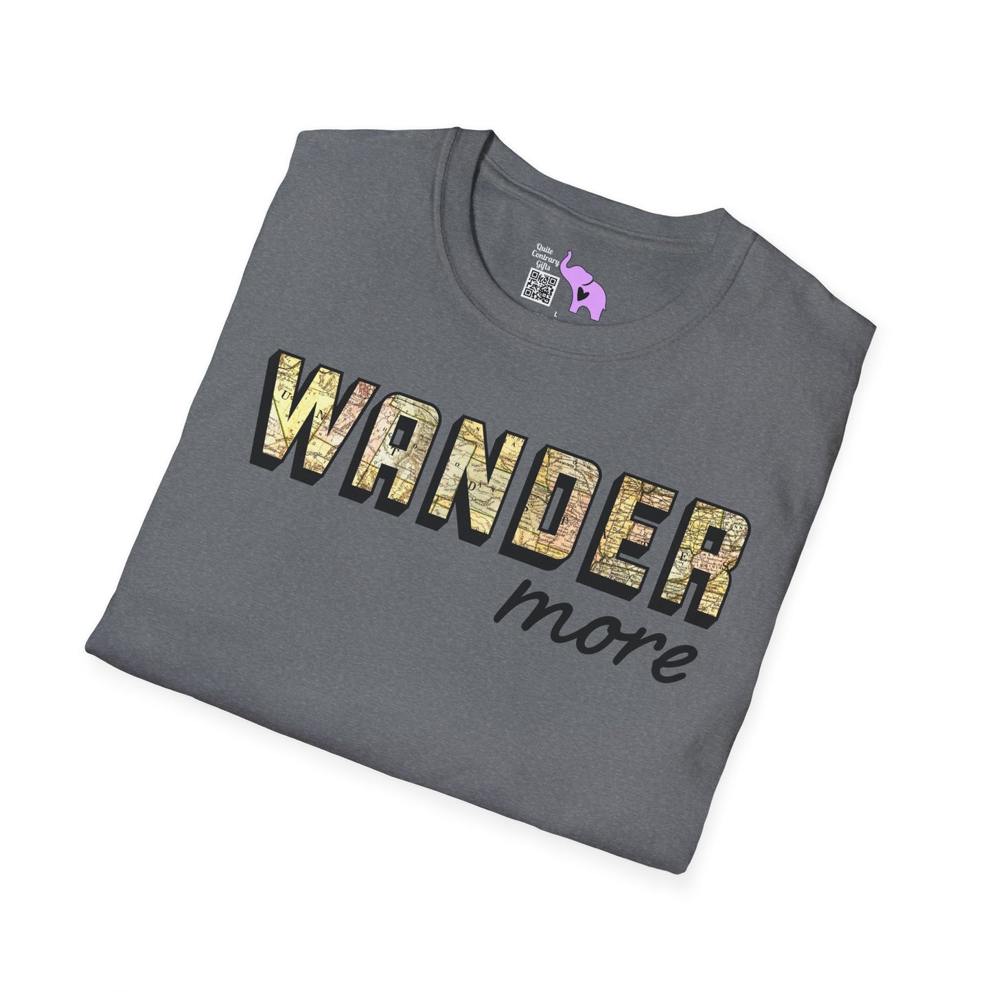 Wander More Adult T-shirt