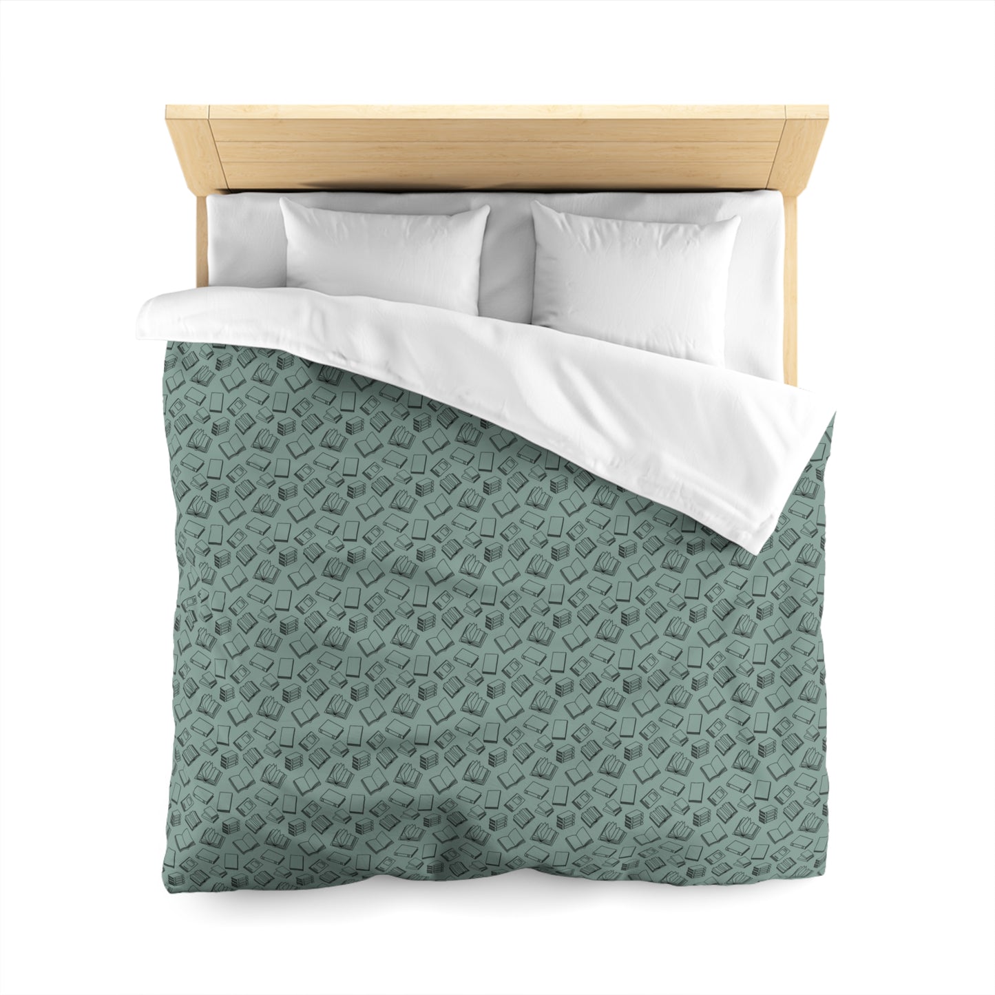 Books Books Books Microfiber Duvet Cover