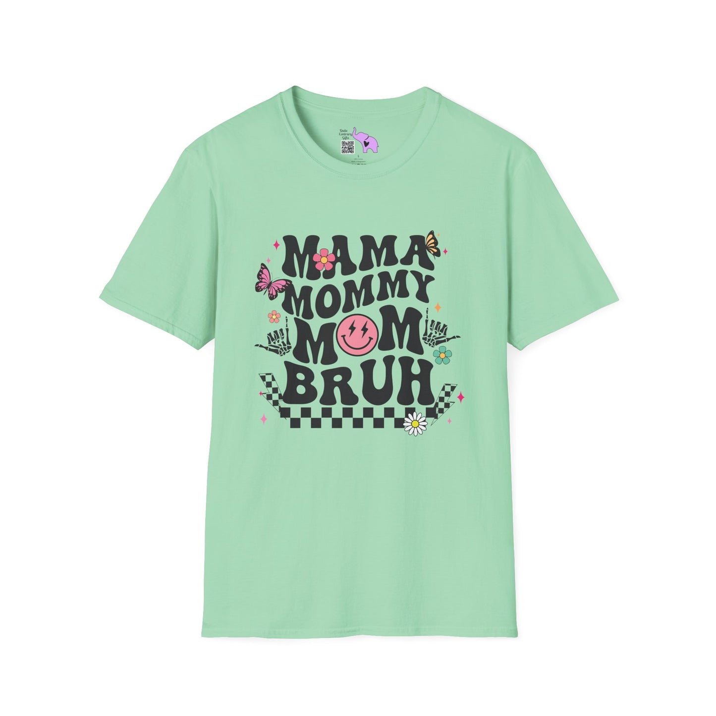 Mama Mommy Mom Bruh Adult T-shirt