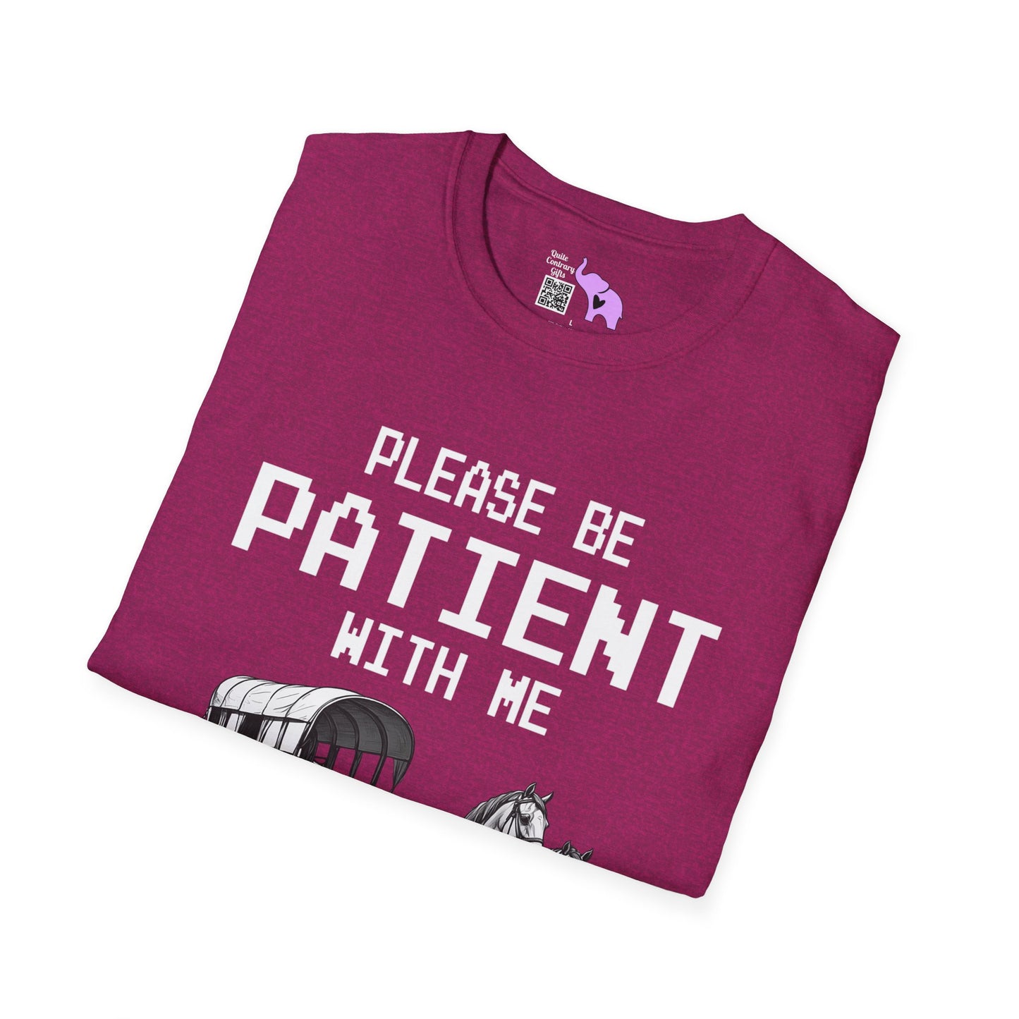 Please Be Patient With Me I'm From The 1900's (Pixelated) Adult T-shirt