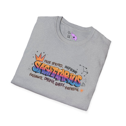Sagittarius Street Art Adult T-shirt