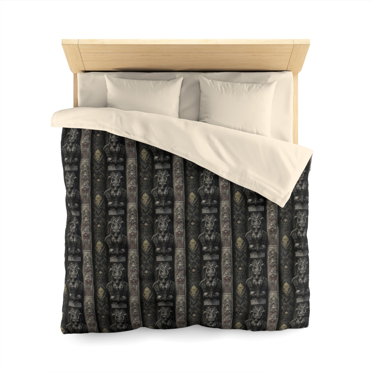 Guardians of the Spire Microfiber Duvet Cover
